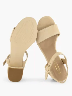 Pumps|5th Avenue Beige Suede Sandalette