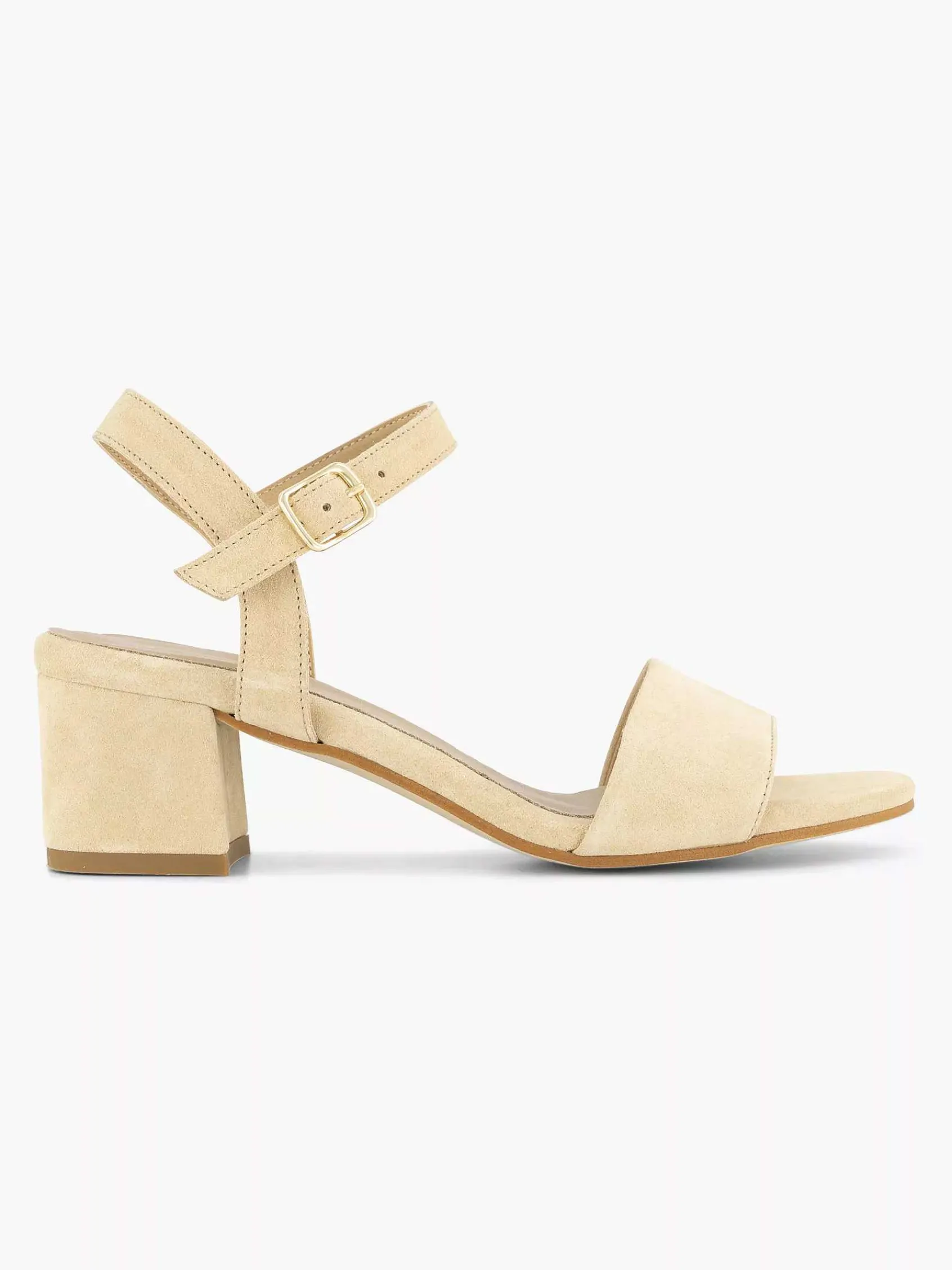 Pumps|5th Avenue Beige Suede Sandalette