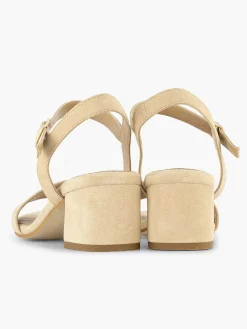 Pumps|5th Avenue Beige Suede Sandalette