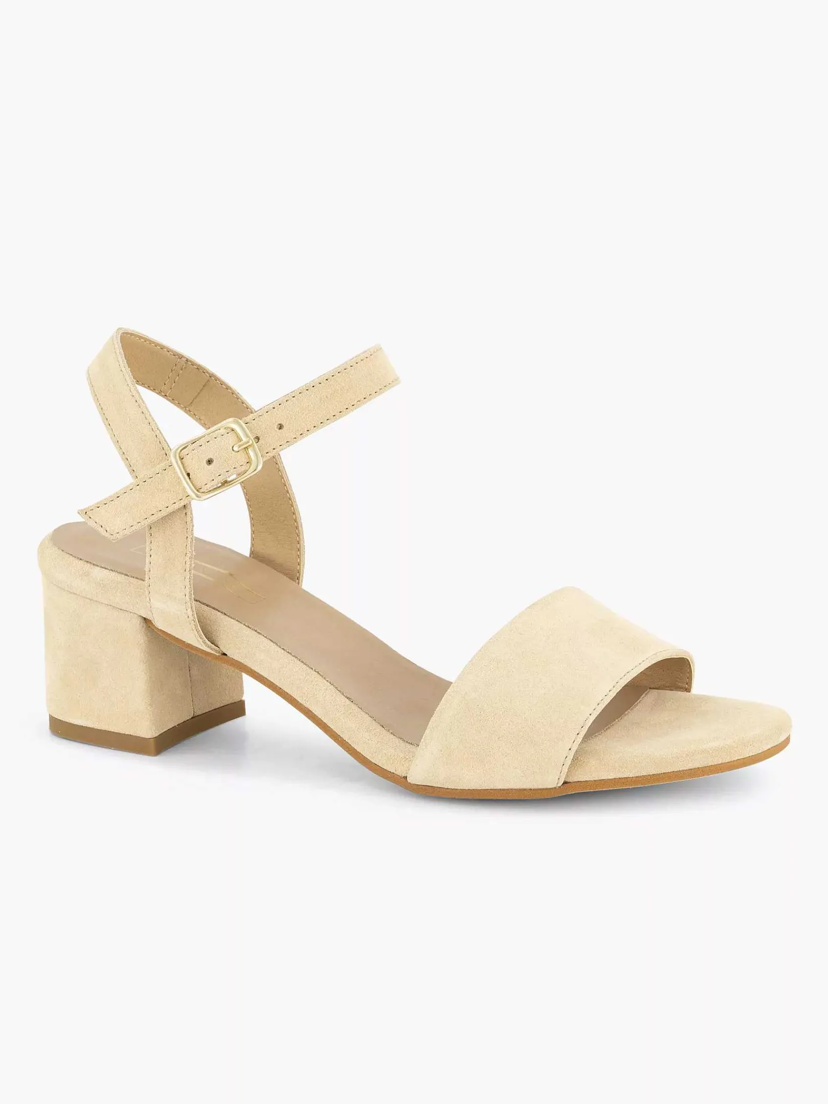 Pumps|5th Avenue Beige Suede Sandalette