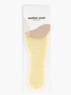 Jongensschoenen|vanHaren Beige Wollen Zool 36-41