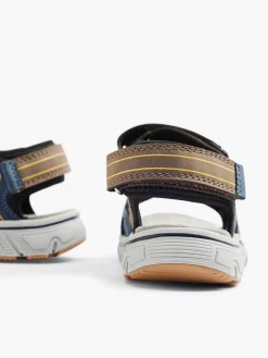 Jongensschoenen|FILA Blauw/ Bruine Sandaal