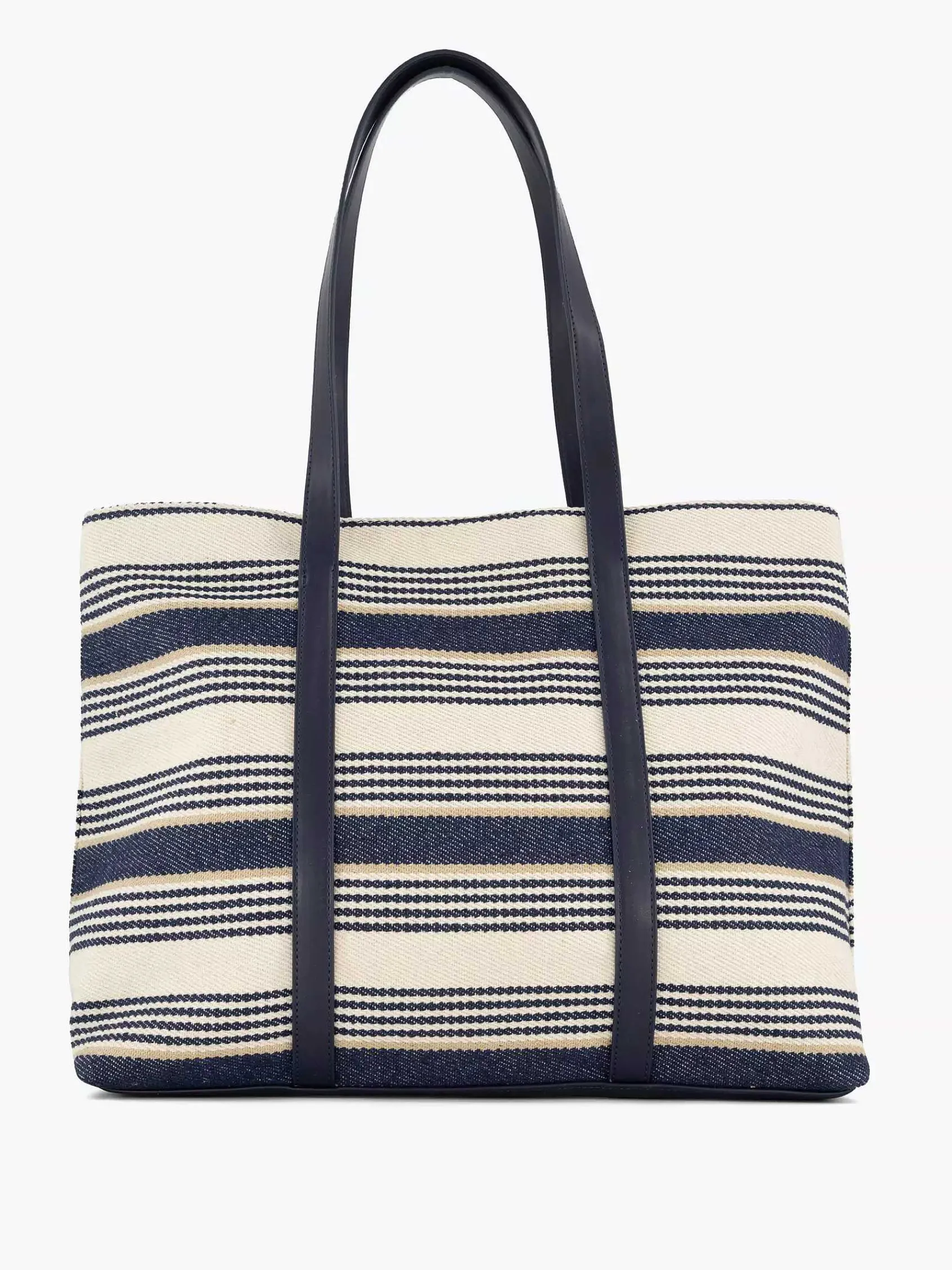Online Exclusive Accessoires|Graceland Blauw/ Witte Strandtas