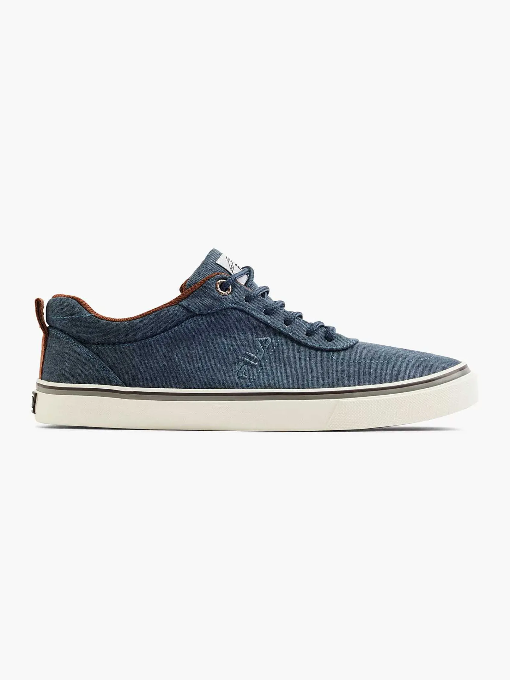 Sneakers|FILA Blauwe Canvas Sneaker