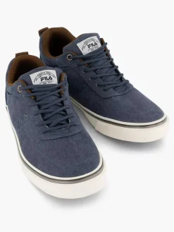Sneakers|FILA Blauwe Canvas Sneaker