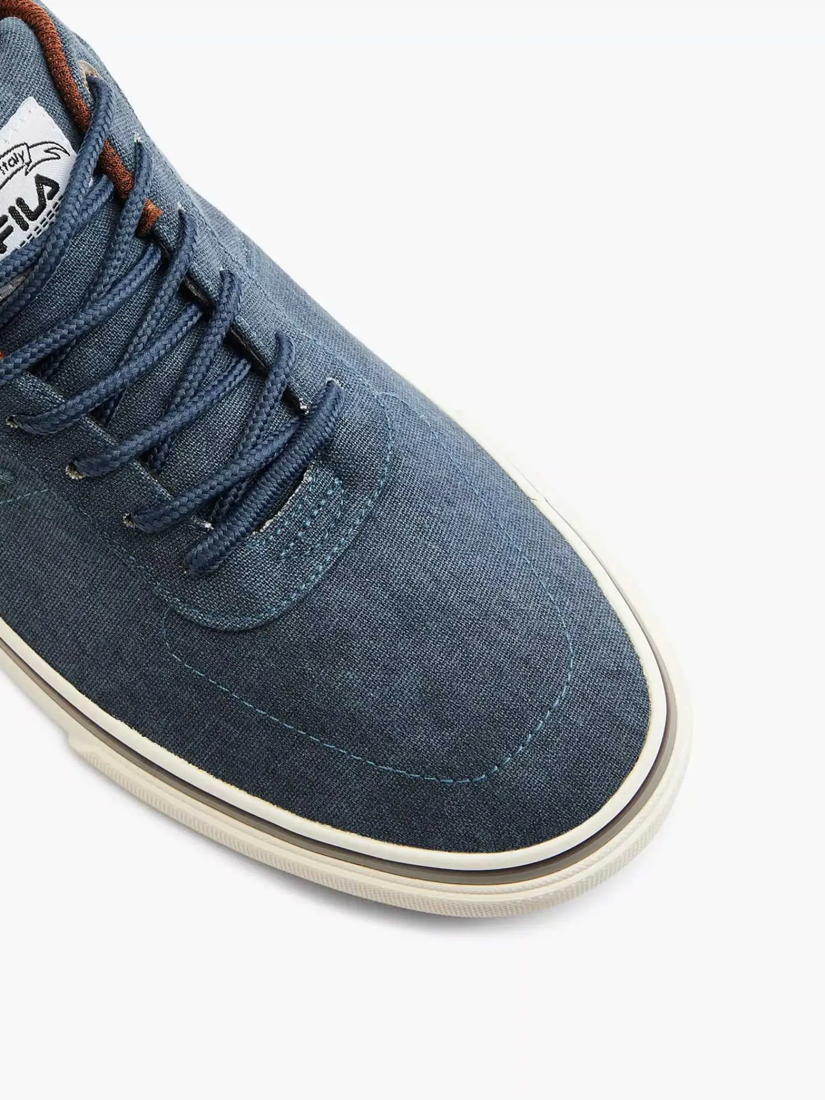Sneakers|FILA Blauwe Canvas Sneaker