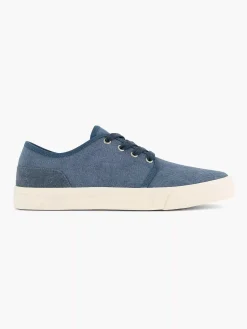 Sneakers|Memphis One Blauwe Canvas Sneaker
