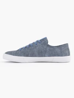 Sneakers|Memphis One Blauwe Canvas Sneaker