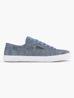 Sneakers|Memphis One Blauwe Canvas Sneaker
