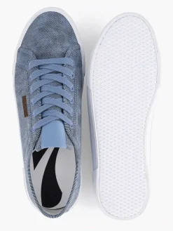Sneakers|Memphis One Blauwe Canvas Sneaker