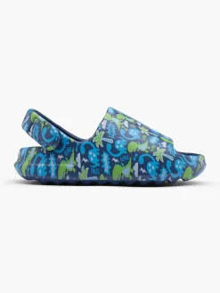 Babyschoenen|Blue Fin Blauwe Clog