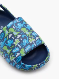 Babyschoenen|Blue Fin Blauwe Clog