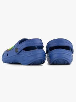 Babyschoenen|Blue Fin Blauwe Clog Lichtjes
