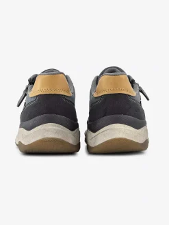 Instappers|Easy Street Blauwe Comfort Veterschoen