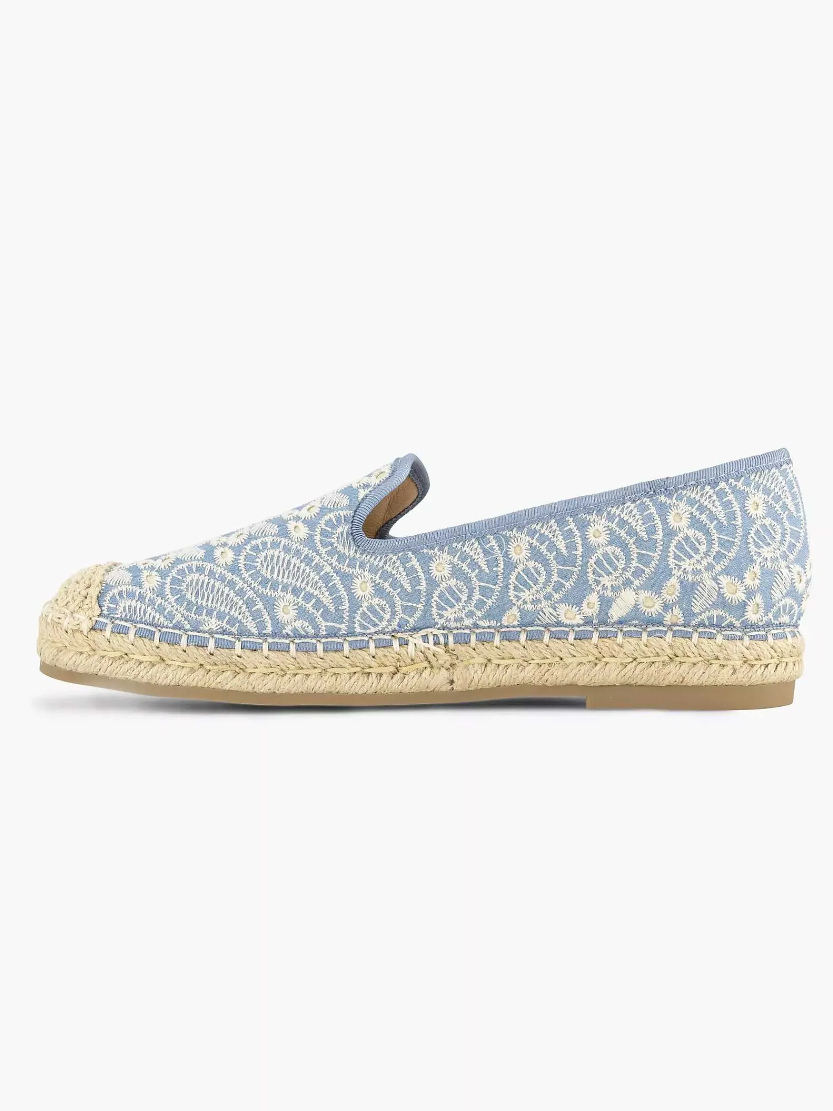 Instappers|Graceland Blauwe Espadrille
