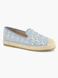 Instappers|Graceland Blauwe Espadrille