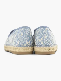 Instappers|Graceland Blauwe Espadrille