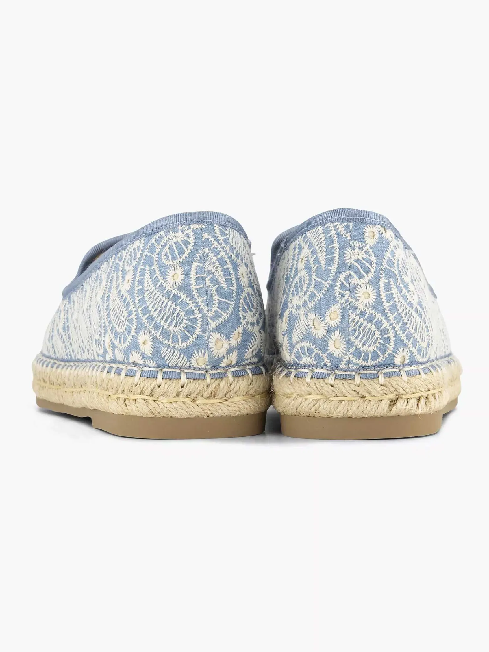 Instappers|Graceland Blauwe Espadrille