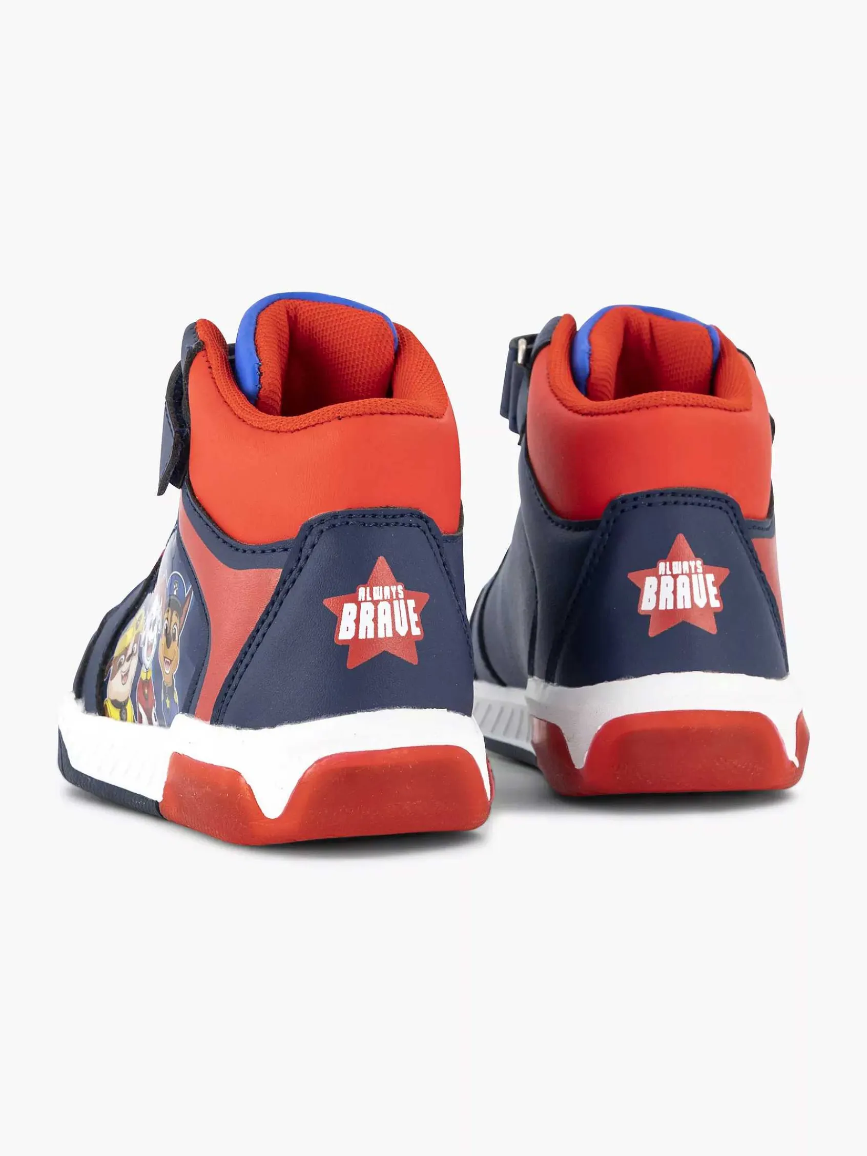 Jongensschoenen|PAW Patrol Blauwe Hoge Sneaker Lichtjes