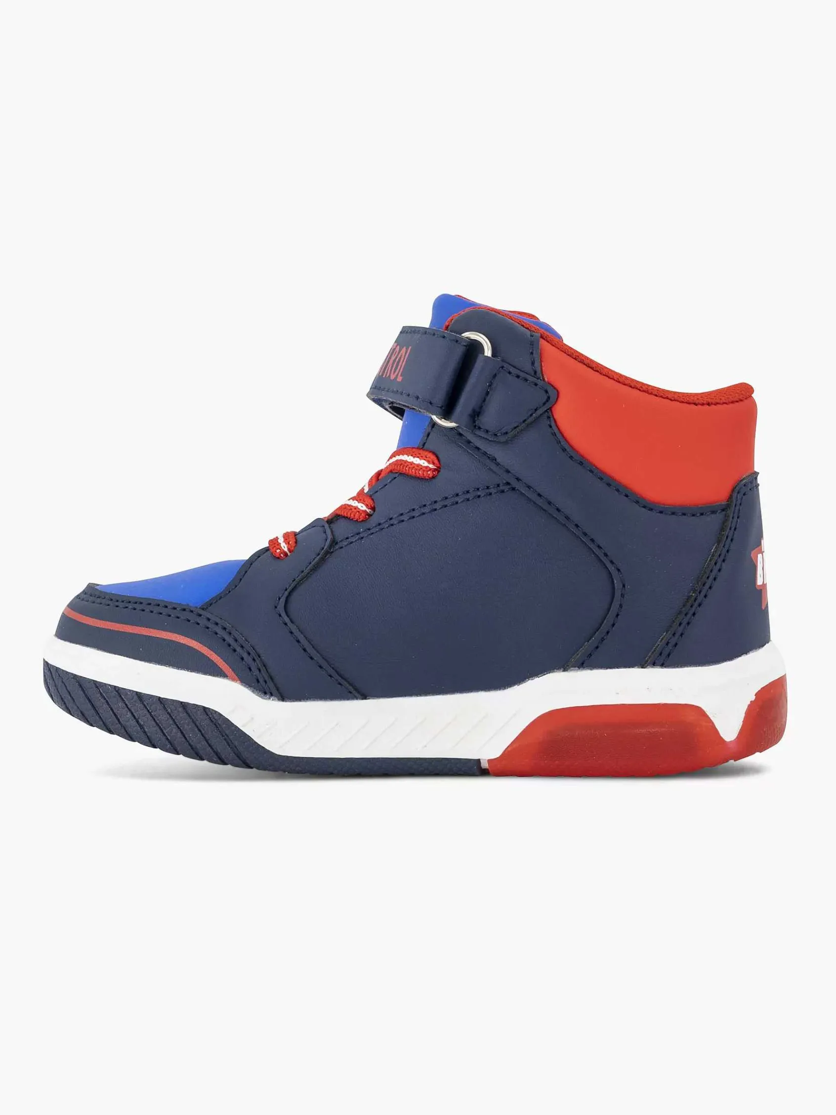 Jongensschoenen|PAW Patrol Blauwe Hoge Sneaker Lichtjes