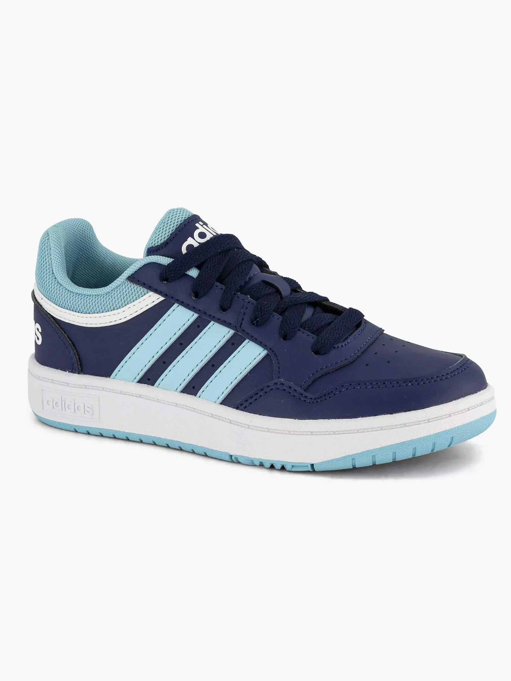Jongensschoenen|adidas Blauwe Hoops 3.0 K