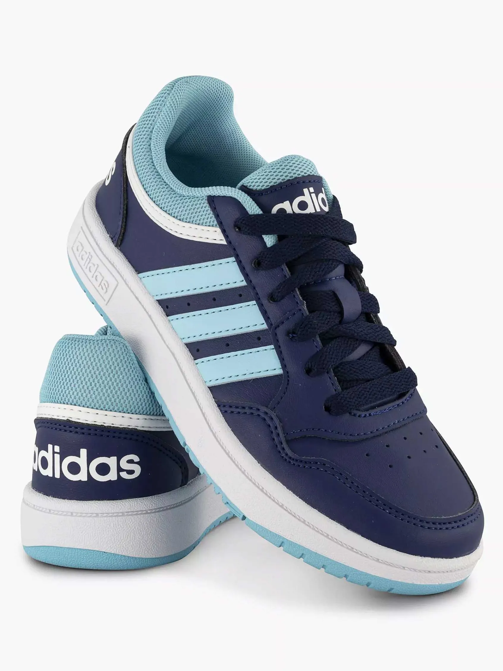 Jongensschoenen|adidas Blauwe Hoops 3.0 K
