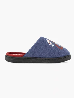Jongensschoenen|Vty Blauwe Instap Pantoffel
