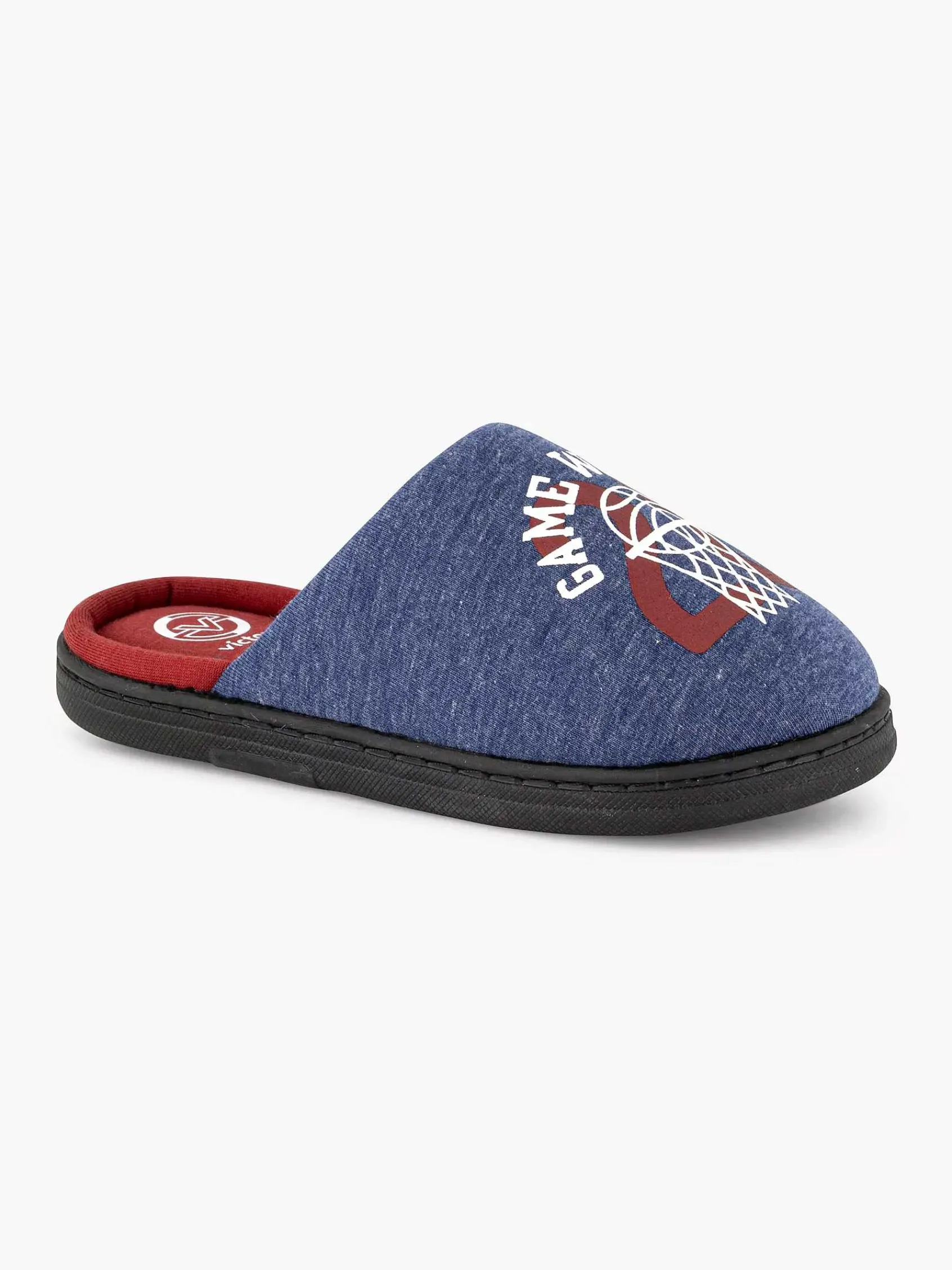 Jongensschoenen|Vty Blauwe Instap Pantoffel