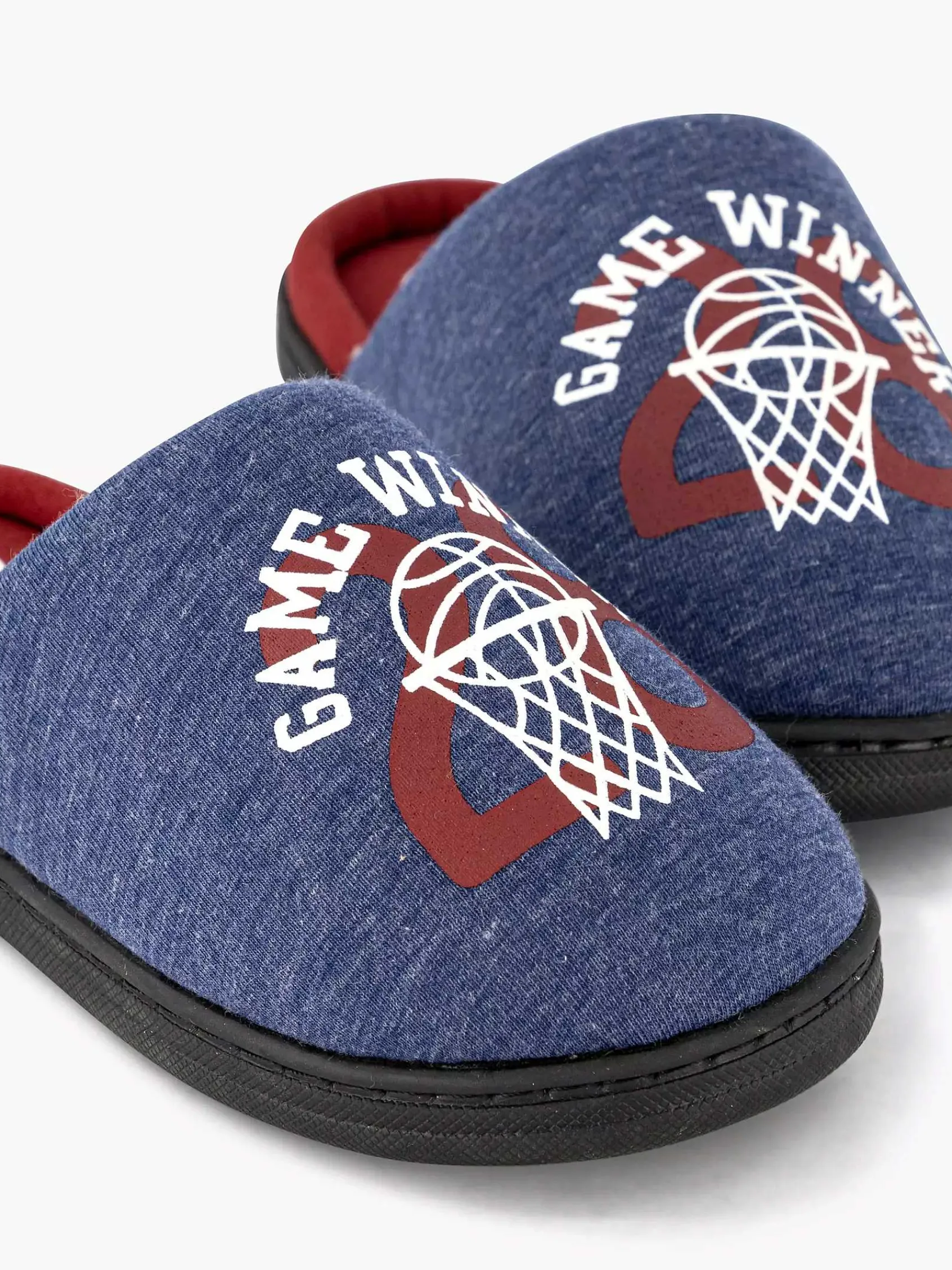Jongensschoenen|Vty Blauwe Instap Pantoffel
