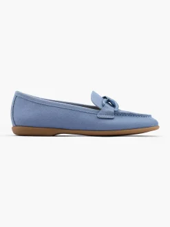 Instappers|Graceland Blauwe Loafer