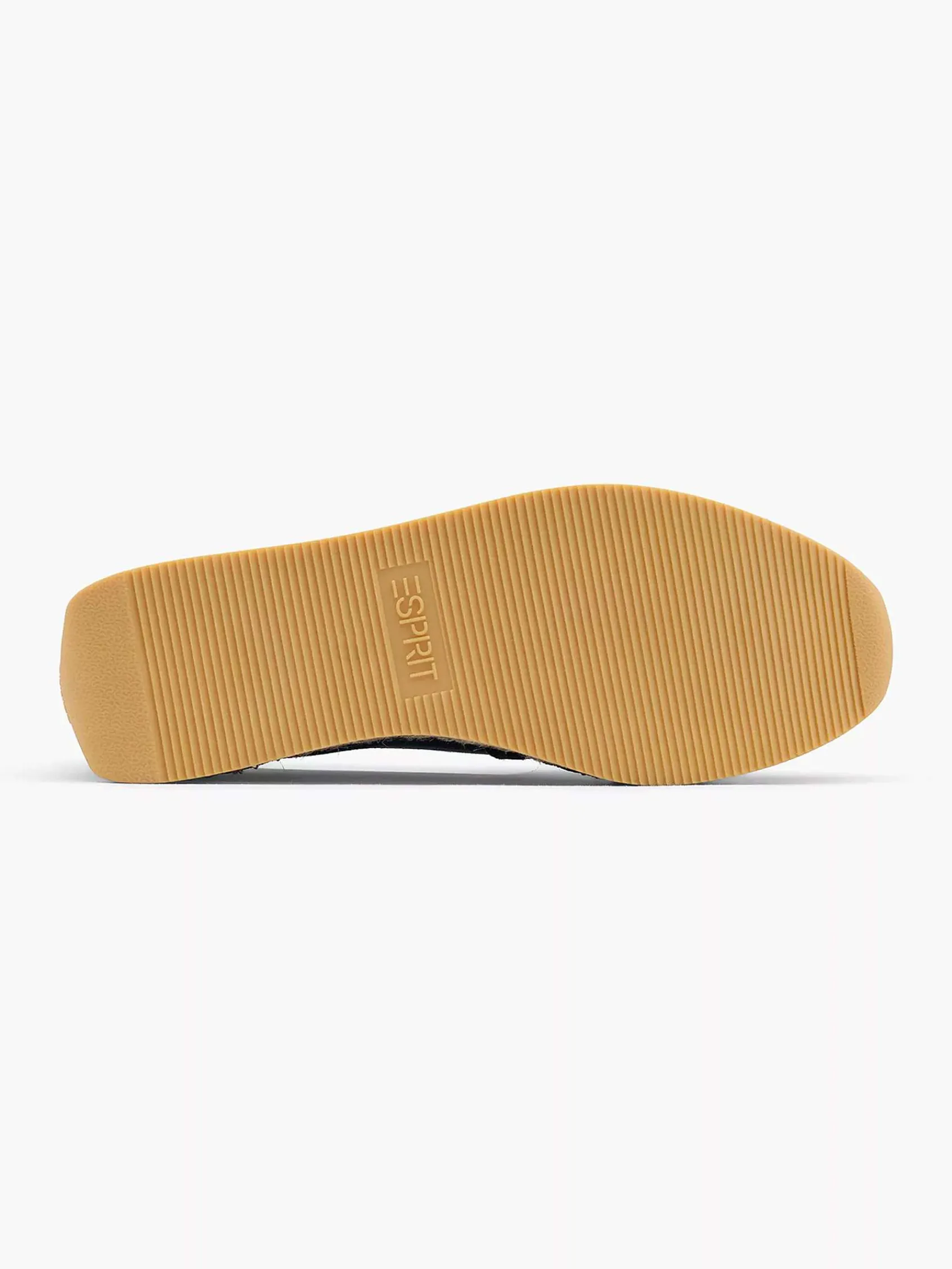 Instappers|Esprit Blauwe Platform Espadrille