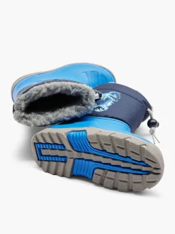 Babyschoenen|Jurassic World Blauwe Regenlaars Dino Gevoerd