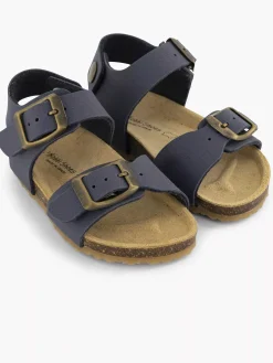 Jongensschoenen|Bobbi-Shoes Blauwe Sandaal