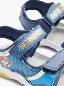 Babyschoenen|Super Mario Blauwe Sandaal