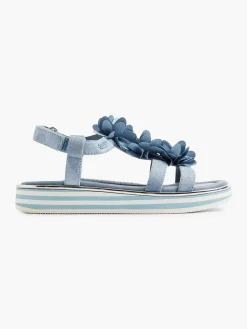 Jongensschoenen|Esprit Blauwe Sandaal Bloemen