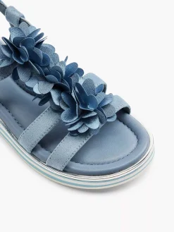 Jongensschoenen|Esprit Blauwe Sandaal Bloemen