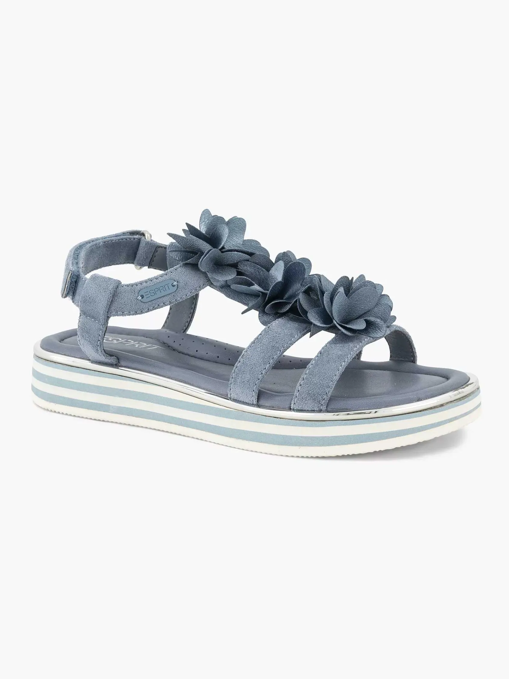 Jongensschoenen|Esprit Blauwe Sandaal Bloemen