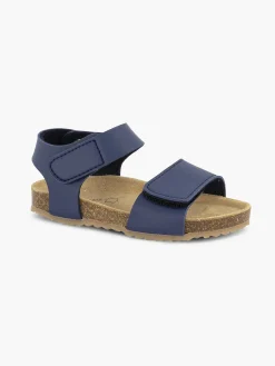 Jongensschoenen|Bobbi-Shoes Blauwe Sandaal Klittenband