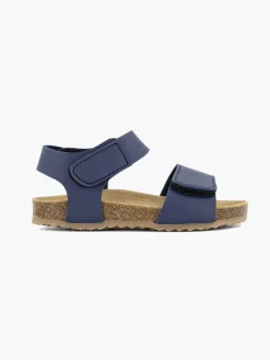 Jongensschoenen|Bobbi-Shoes Blauwe Sandaal Klittenband