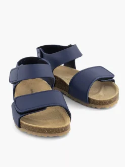Jongensschoenen|Bobbi-Shoes Blauwe Sandaal Klittenband