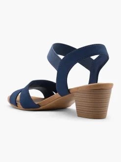 Sandalen|Graceland Blauwe Sandalette