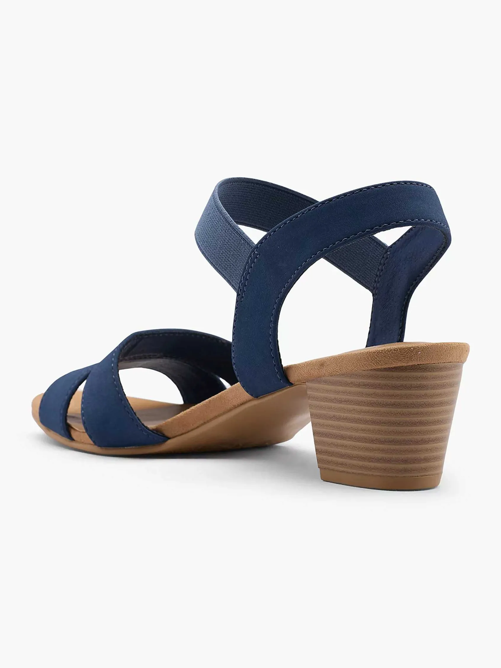 Sandalen|Graceland Blauwe Sandalette
