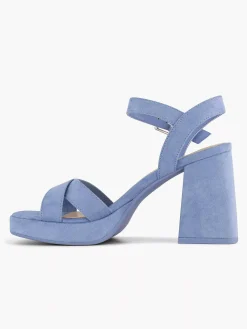 Sandalen|Graceland Blauwe Sandalette
