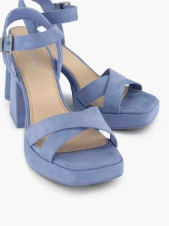 Sandalen|Graceland Blauwe Sandalette