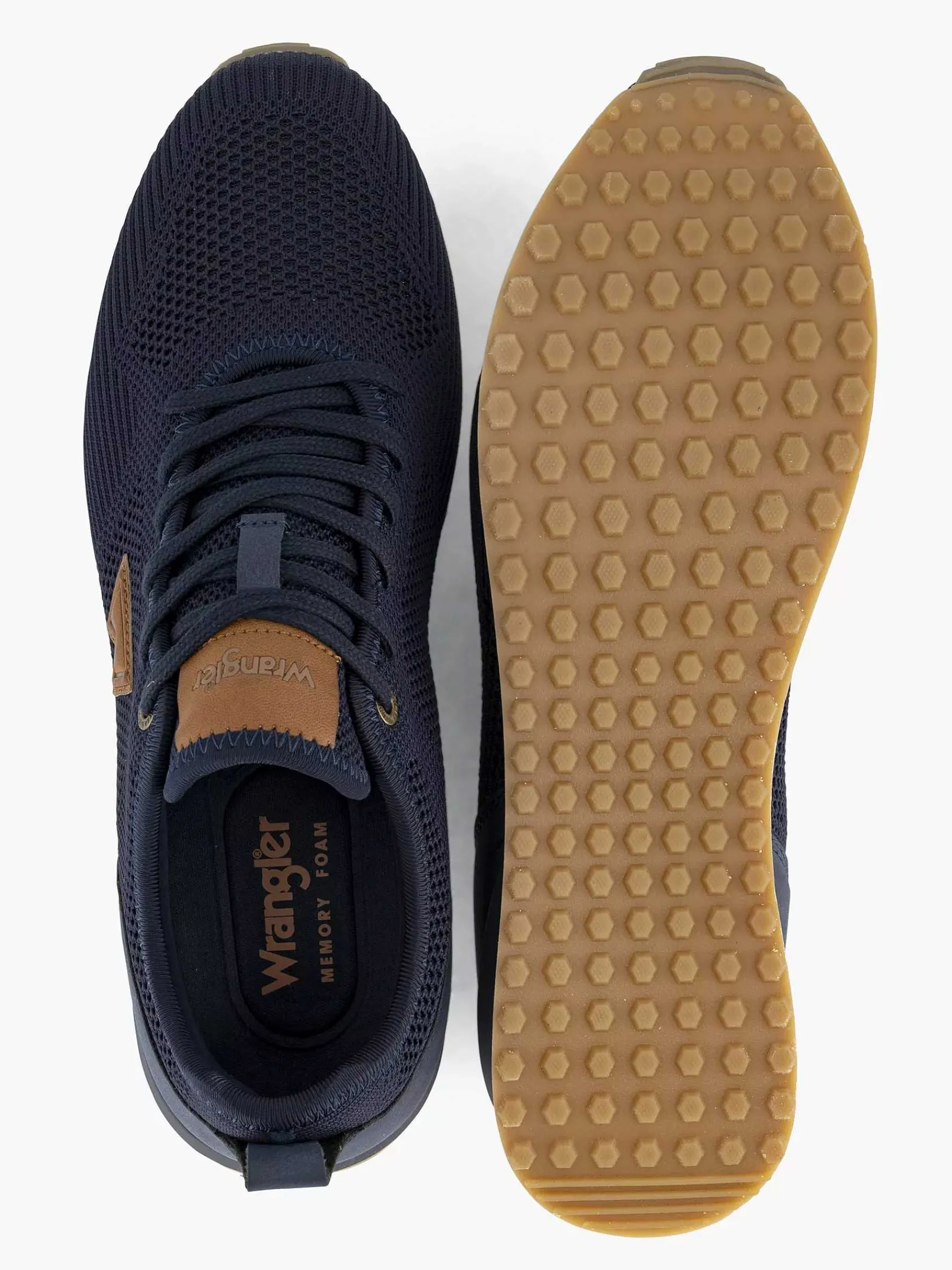 Sneakers|Wrangler Blauwe Sneaker