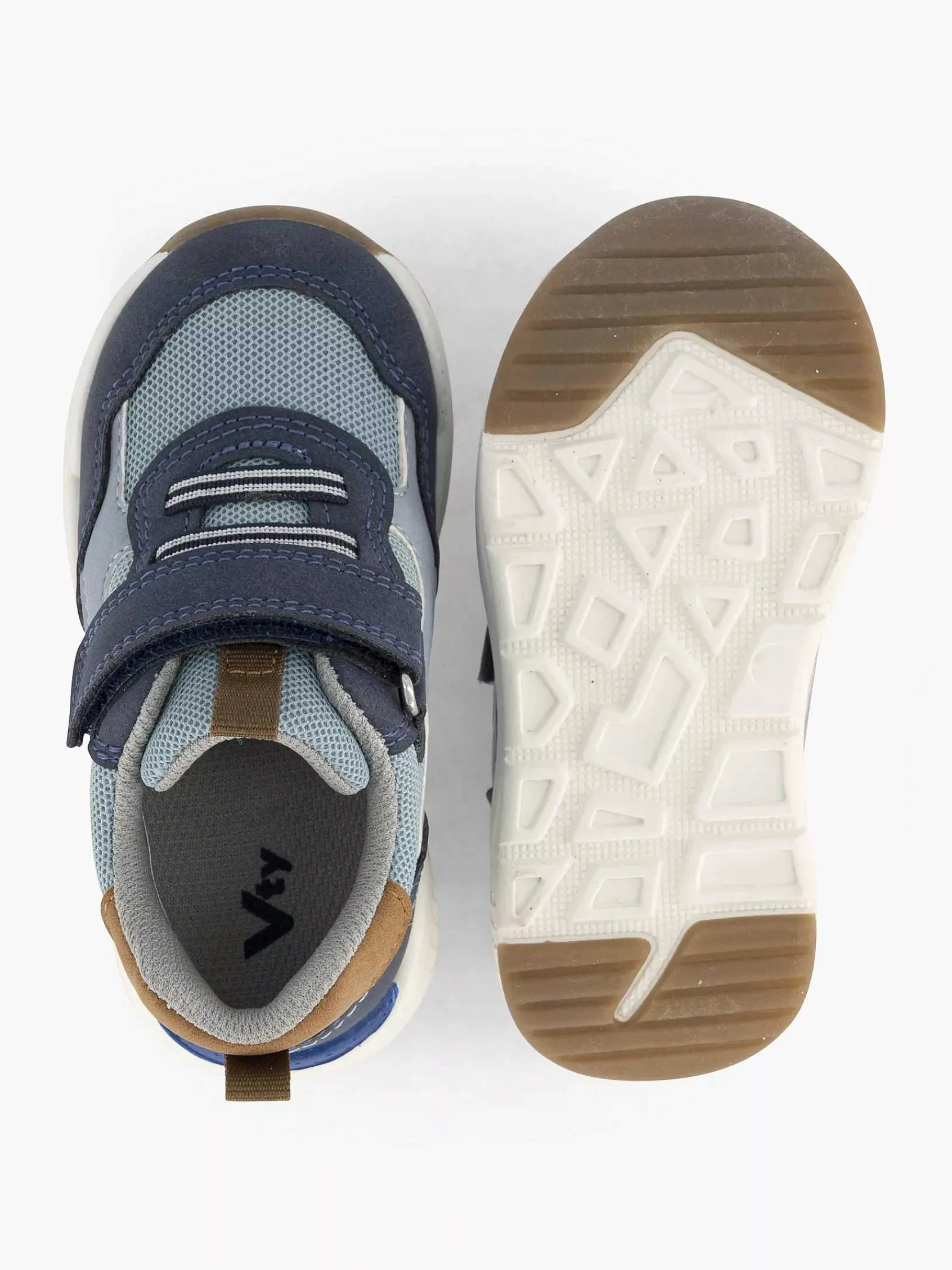 Jongensschoenen|Bobbi-Shoes Blauwe Sneaker