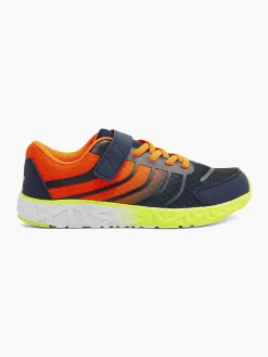 Jongensschoenen|Vty Blauwe Sneaker Elastische Veter
