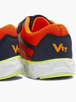 Jongensschoenen|Vty Blauwe Sneaker Elastische Veter