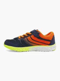 Jongensschoenen|Vty Blauwe Sneaker Elastische Veter