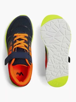 Jongensschoenen|Vty Blauwe Sneaker Elastische Veter